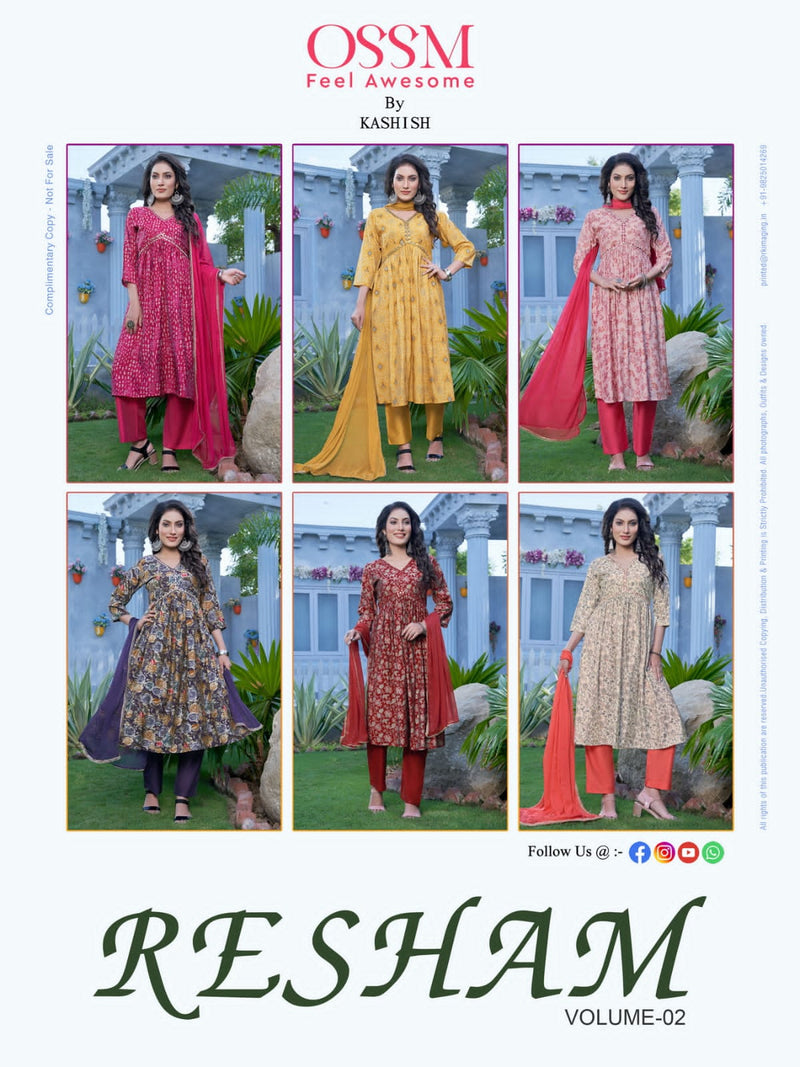 Buy Traditional Wear Peach Resham Work Chanderi Slub Readymade Salwar Suit  Online From Surat Wholesale Shop.